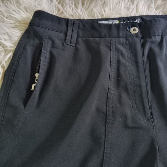 JAMIE SADOCK Golf Shorts Black Stretchy Size 4 NEW Bermuda Walking Pockets Flat - Picture 4 of 9